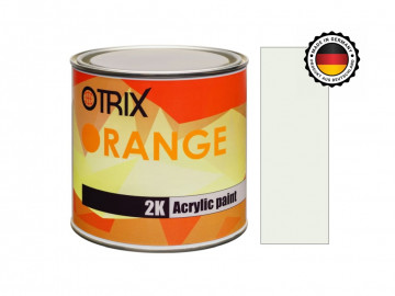 Автоэмаль Акриловая 2к Orange Белая 201, 750г