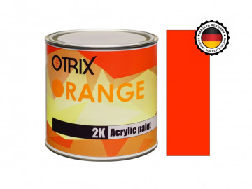 Автоэмаль Акриловая 2к Orange Оранжевая, 750г