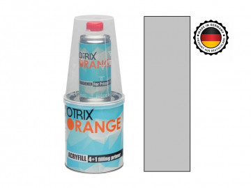 Акриловый Грунт 2к Orange Neon 4+1 с Отв., Серый, 800мл